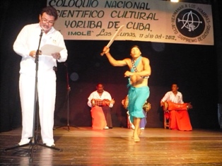 En Las Tunas Coloquio Nacional de Institución Religiosa Cultural Yoruba de Cuba